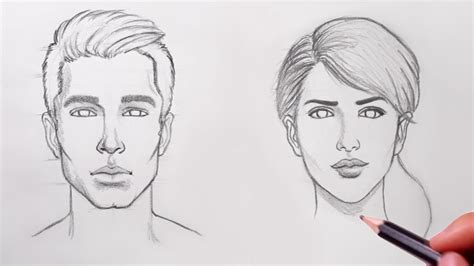 How to Draw Faces - YouTube