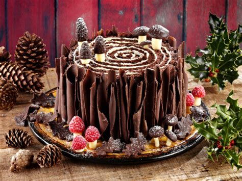 Christmas Log Cake Decoration Ideas | Billingsblessingbags.org