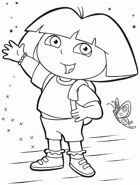 Free Dora The Explorer Map Coloring Pages, Download Free Dora The Explorer Map Coloring Pages ...