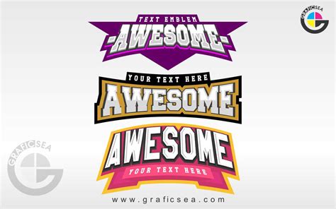 3 Creative Awesome Team Logo Idea CDR File Template Free Download | Graficsea