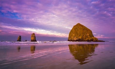 "Cannon Beach Sunrise", Oregon Coast - Mike Putnam Photography | Cannon beach oregon, Sunrise ...