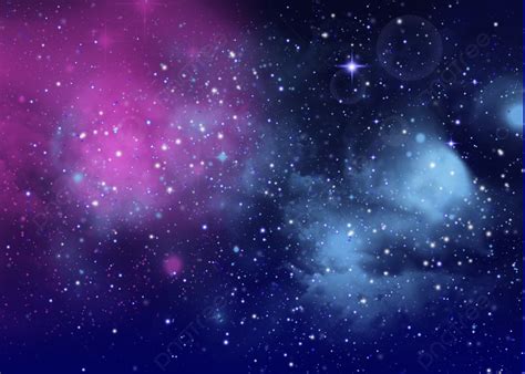 Galaxy Starry Night Sky Halo Blue Purple Background, Desktop Wallpaper, Wallpaper, Star ...