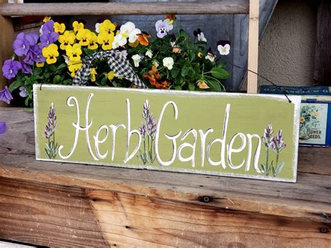 Printable Herb Garden Signs - Printable Word Searches