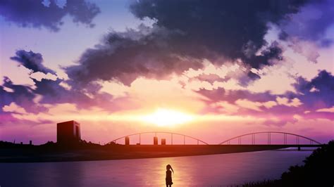 Image - Sunset-Anime-Scenery-Wallpaper-HD.jpg | Brothers Conflict Wiki | FANDOM powered by Wikia