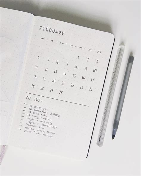 Minimalist Bullet Journal Monthly Log Ideas - Logo collection for you