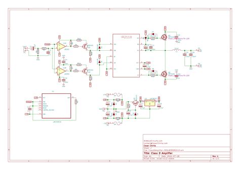 15 Simple Class D Amplifier Schematic | Robhosking Diagram