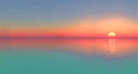 Gradient Calm Sunset Wallpaper, HD Nature 4K Wallpapers, Images and Background - Wallpapers Den