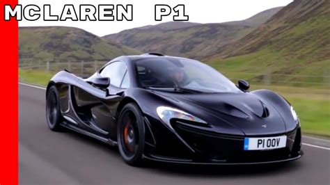 Black McLaren P1 Test Drive Including Interior Tour - YouTube