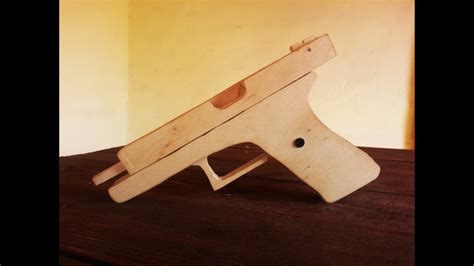 Printable Wooden Gun Template