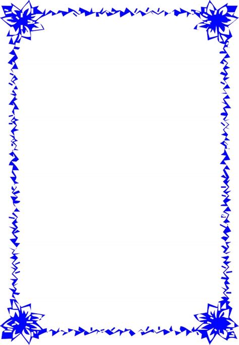 Fancy Blue Borders - ClipArt Best