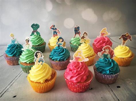 Disney Princess Cupcakes - Donna Perks Cakes