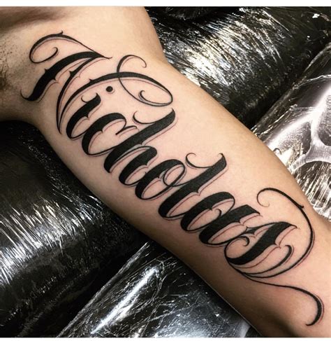 Types Of Tattoo Lettering - Design Talk