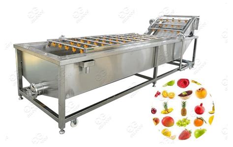 Industrial Fruit and Vegetable Washing Machine For Apple,Spinach