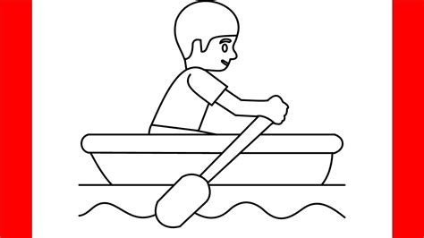 Row Boats Drawing