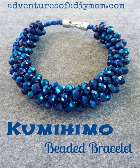 Kumihimo Beaded Bracelets Tutorial - Adventures of a DIY Mom