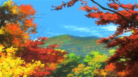 Anime Scenery Wallpaper Fall - Anime Wallpaper HD