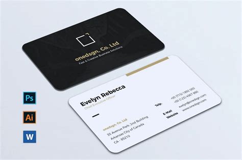 Business Card Template Microsoft Word - Business Card Templates Word Publisher Free Downloads ...