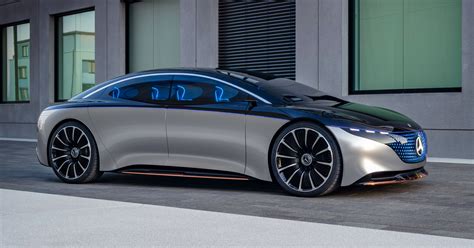 Mercedes-Benz Vision EQS debuts – concept electric flagship with over 470 hp, 760 Nm and 700 km ...