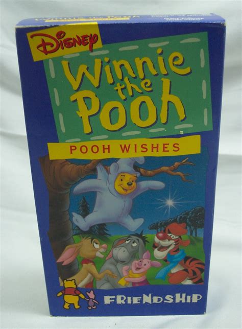 Vintage Walt Disney Winnie The Pooh Pooh Wishes Friendship Vhs Video | sexiezpix Web Porn