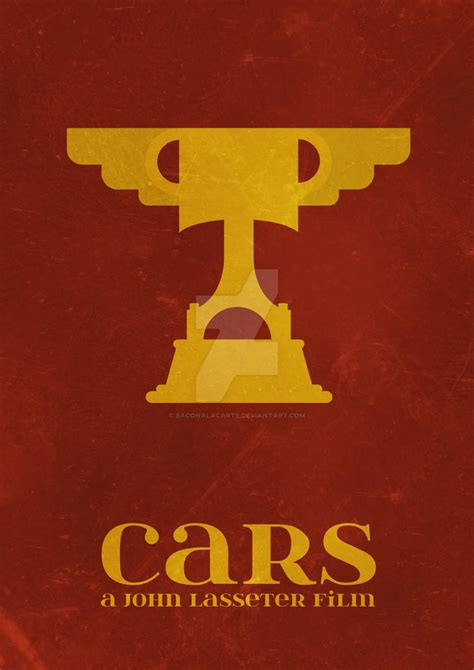 Cars - Movie Poster by BaconALaCarte on DeviantArt