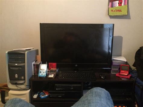 My setup. I do have PCs, but I go old-school, too. : r/pcmasterrace