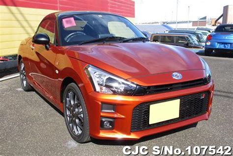 2023 Daihatsu Copen Orange for sale | Stock No. 107542 | Japanese Used Cars Exporter