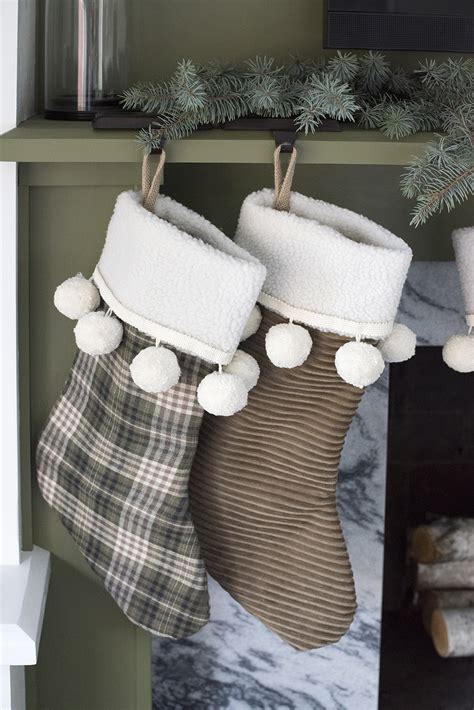 Christmas Stocking DIY for the Holidays - Room for Tuesday Blog