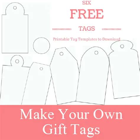 Free Printable Gift Tags - Make Breaks