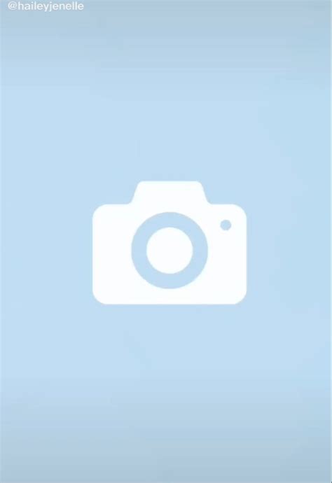 Light blue camera icon | Iphone app design, Blue wallpaper iphone, Camera icon