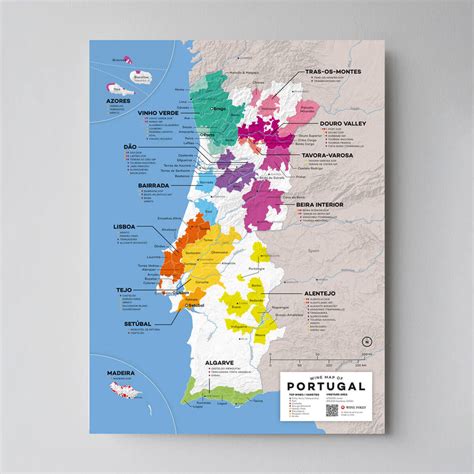 Portugal Wine Map - 1st Edition – Wine Folly