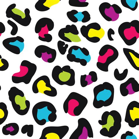 Colorful Cheetah Print Wallpaper - ClipArt Best