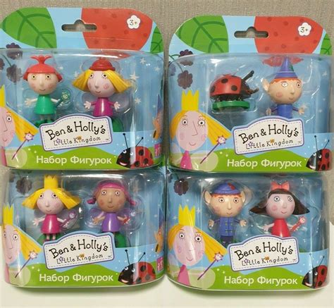 Toys & Hobbies Ben and Holly's Little Kingdom Magic Class Set Cartoon characters 9 pcs figures ...