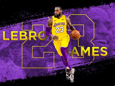 Lebron James Poster (Lakers) by Ke'Moni Champion on Dribbble