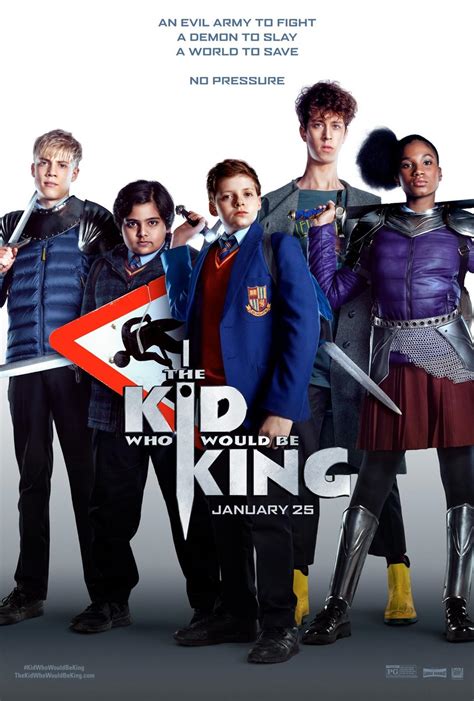 The Kid Who Would Be King (2019) Poster #4 - Trailer Addict