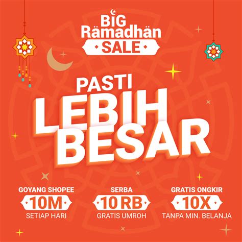 Pesta Belanja Yang PASTI LEBIH BESAR Di Shopee Big Ramadhan Sale - Inspirasi Shopee