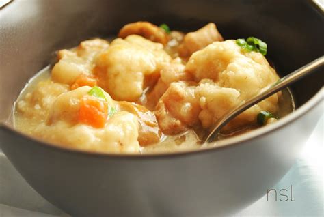 Natural simple living: Chicken + Dumpling Soup