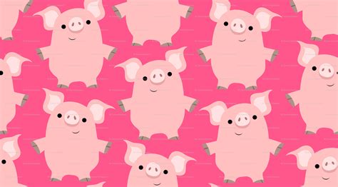 Cute Cartoon Pig Wallpapers - Top Free Cute Cartoon Pig Backgrounds - WallpaperAccess