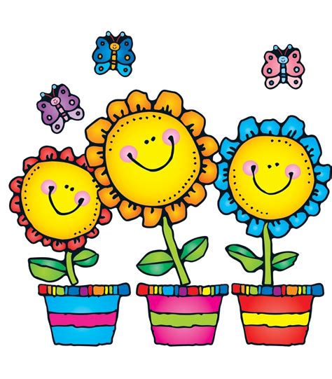 Blooming flowers clipart – Clipartix