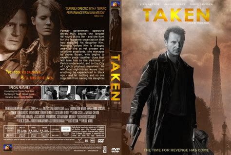 Taken custom dvd Cover - Movie DVD Custom Covers - Taken custom dvd Cover 001 :: DVD Covers