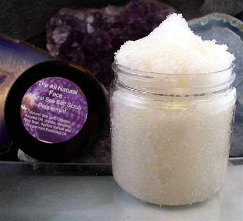 Natural Sea Salt Scrub - The All Natural Face