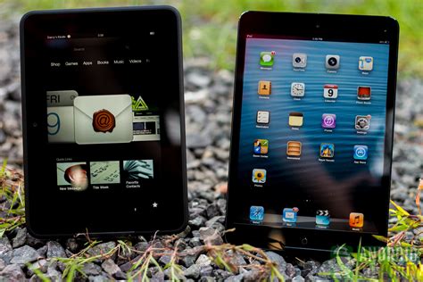 Apple iPad mini vs Amazon Kindle Fire HD