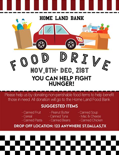 Food Drive Posters