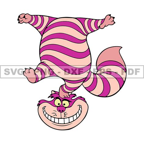 Cheshire Cat Svg, Cheshire Png, Cartoon Customs SVG, EPS, PN - Inspire Uplift