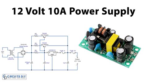 Schematic Diagram Of Power Supply 12v - Wiring Diagram and Schematics