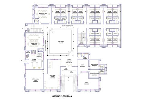 Hotel Floor Plan Design - photos and vectors