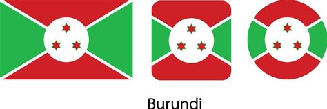 Burundi flag, vector illustration 5148672 Vector Art at Vecteezy