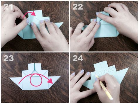 Traditional Origami Ship Tutorial