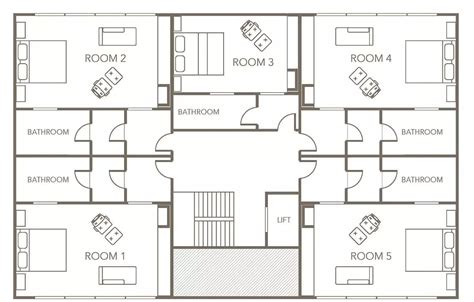 Hotel Floor Plans - Importance and Benefits - 2D & 3D Plans