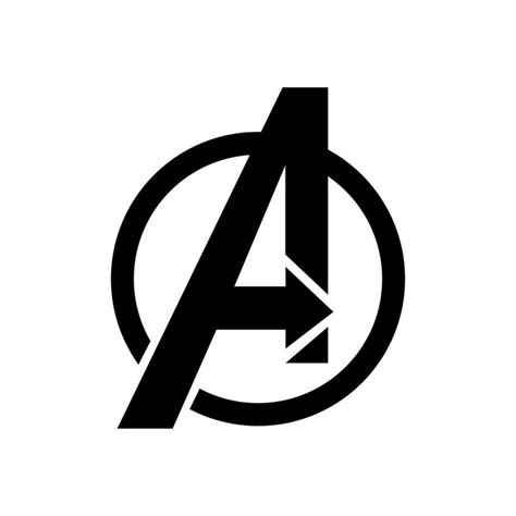 Marvel'S The Avengers Logo graphics design by vectordesign on Zibbet