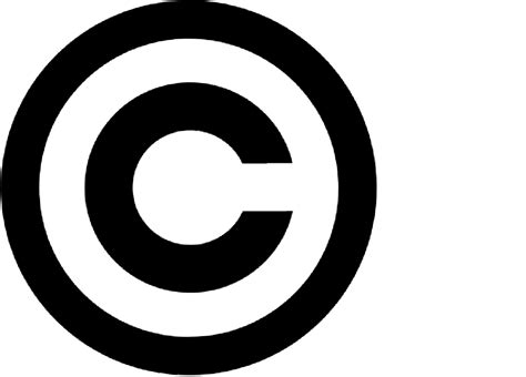 Copyright Logo White Png | Free PNG Image